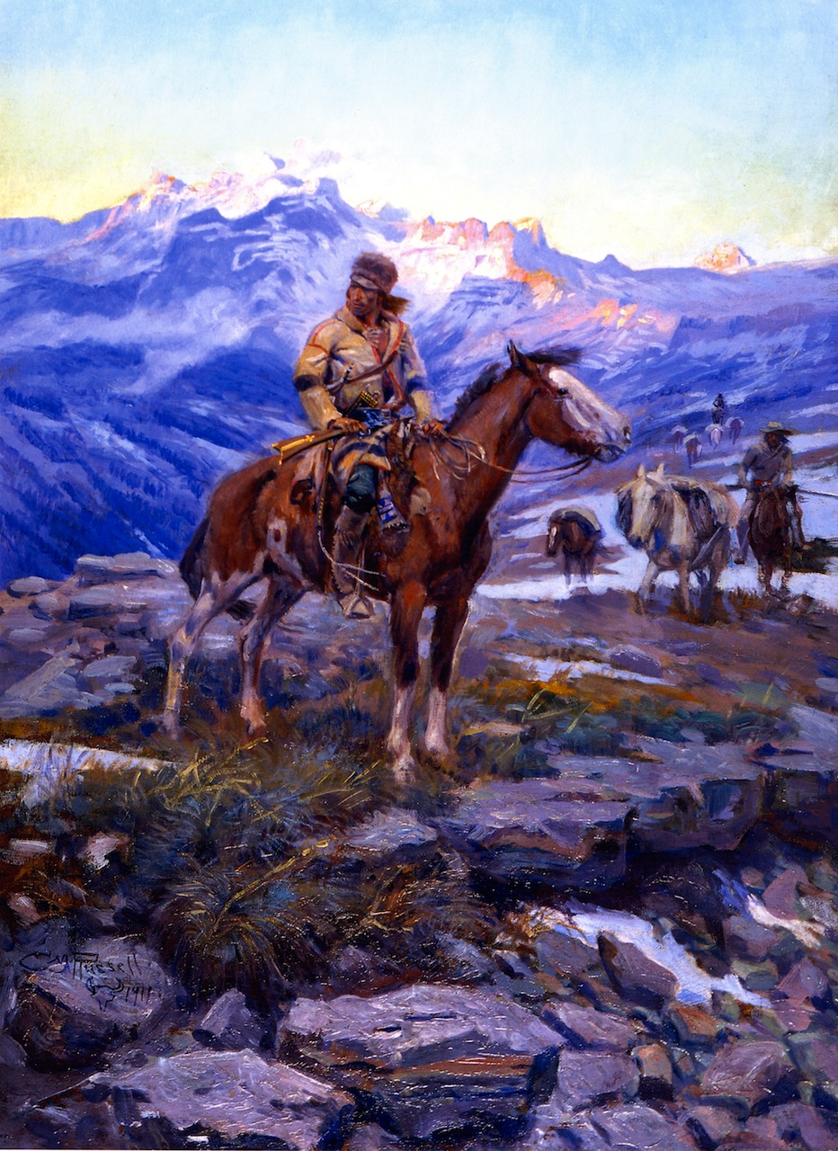 free-trappers-charles-m-russell-wikiart-encyclopedia-of-visual-arts