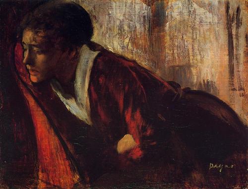 Melancholy - Edgar Degas