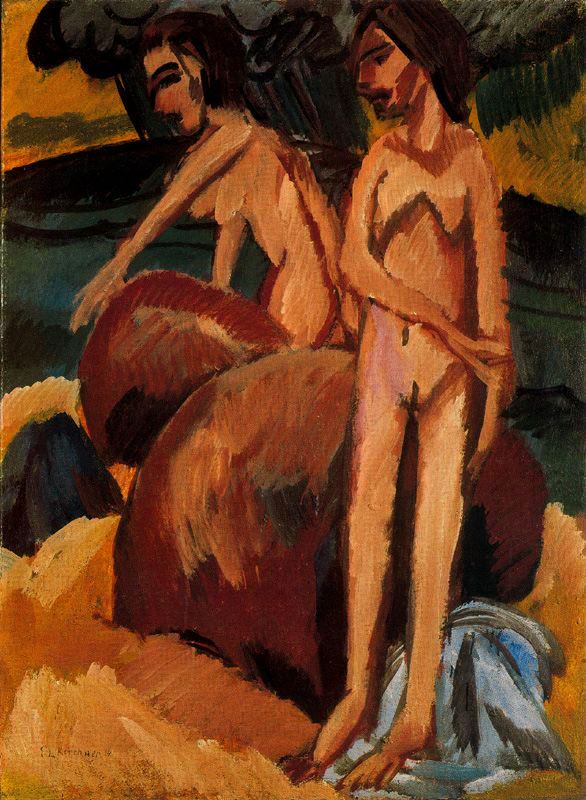 Ernst Ludwig Kirchner, akt
