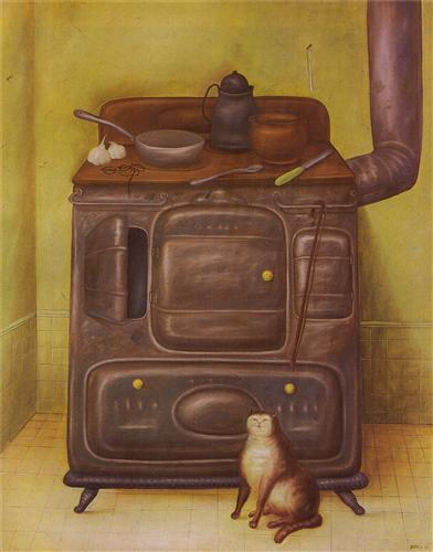 The Cuisine - Fernando Botero