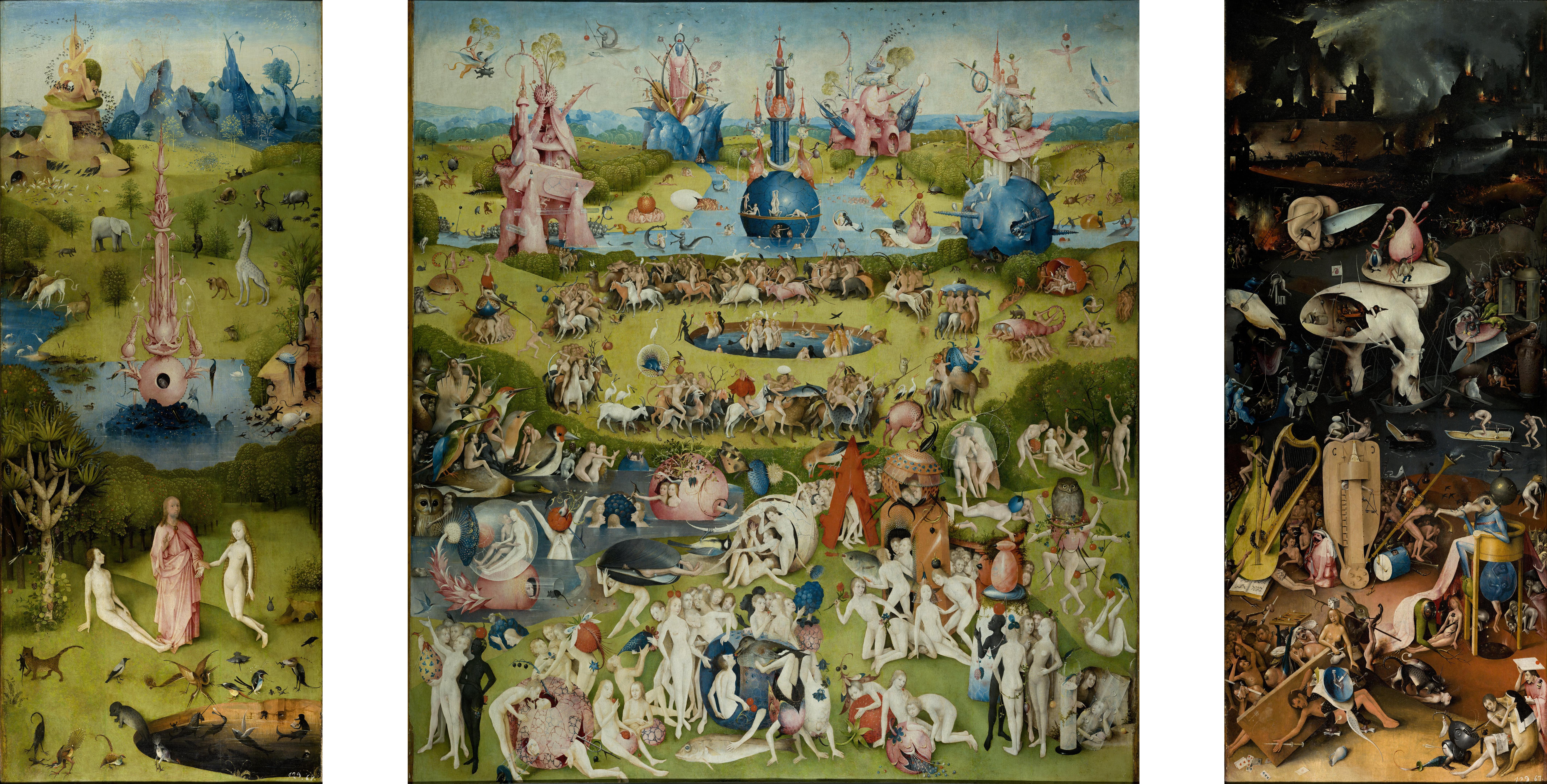 The Garden Of Earthly Delights Hieronymus Bosch