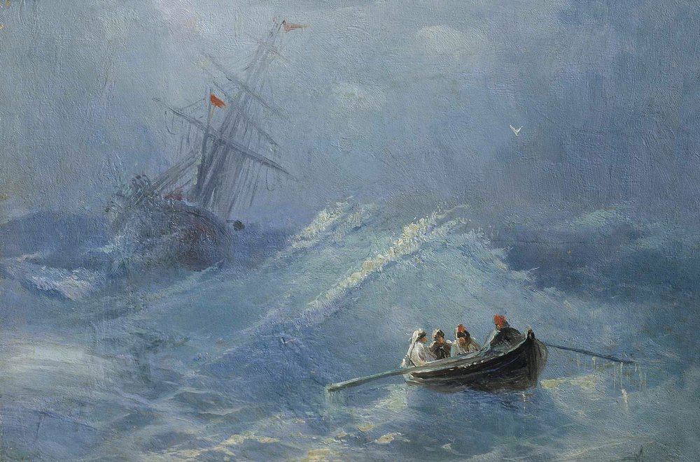 the-shipwreck-in-a-stormy-sea-ivan-aivazovsky-wikiart