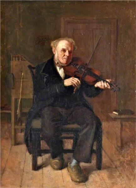The Old Fiddler - Campbell James 