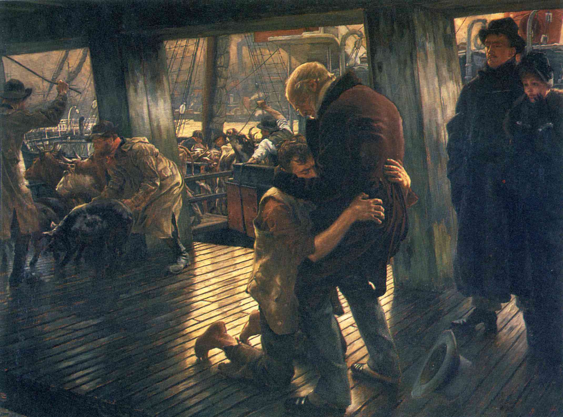 Prodigal Son, The Return - James Tissot - WikiArt.org - Encyclopedia Of ...