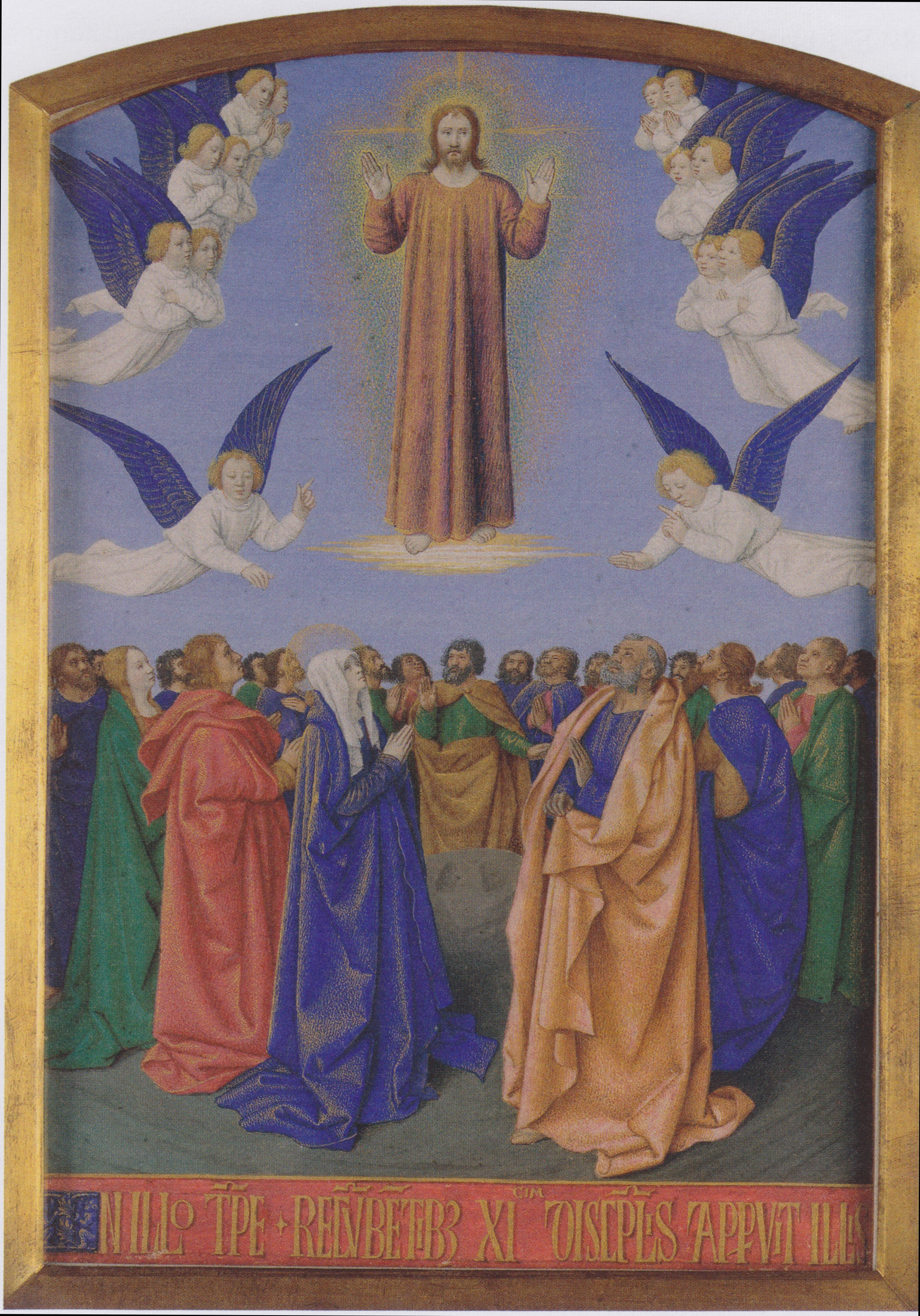 The Ascension Of The Holy Spirit Jean Fouquet Wikiart Org Encyclopedia Of Visual Arts