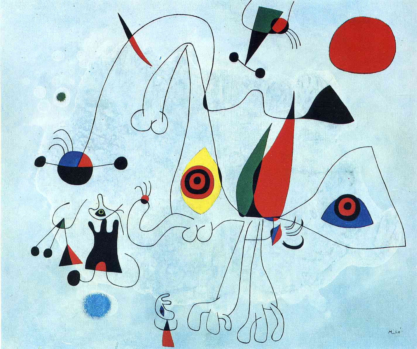 Joan Miro Lesson - Miro Skyscape