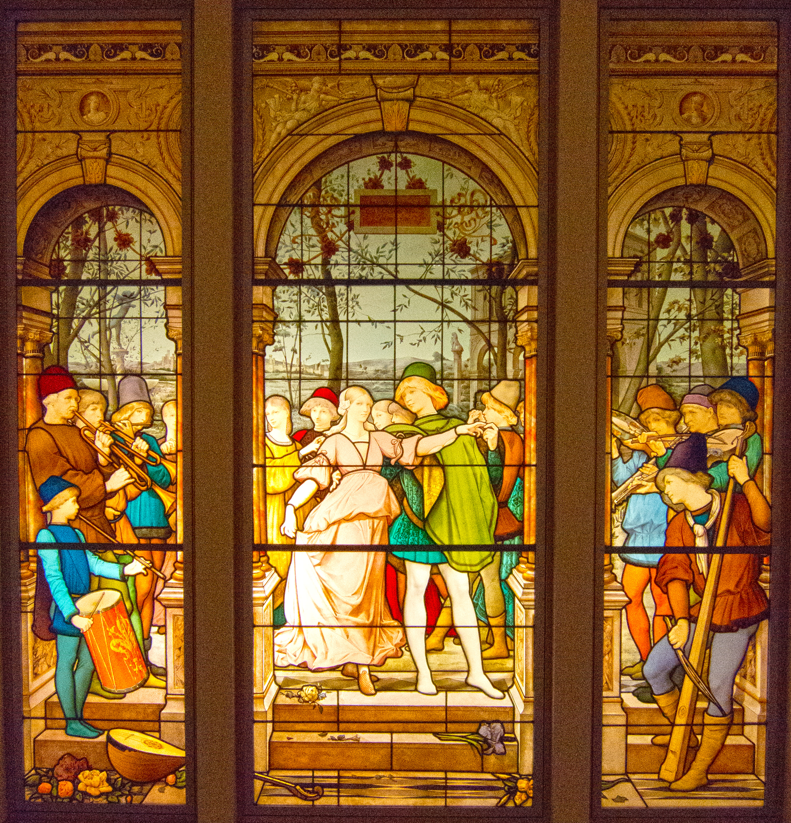 Danse De Fian ailles Luc Olivier Merson WikiArt Encyclopedia 
