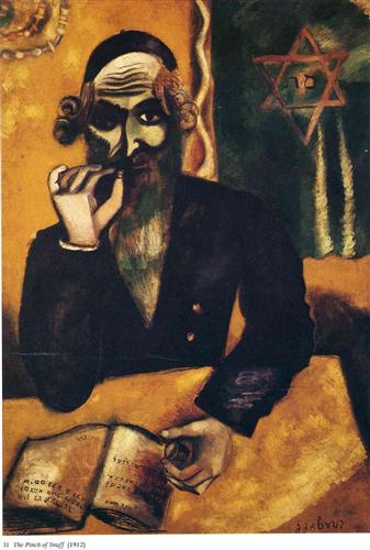 The Pinch of Snuff - Marc Chagall