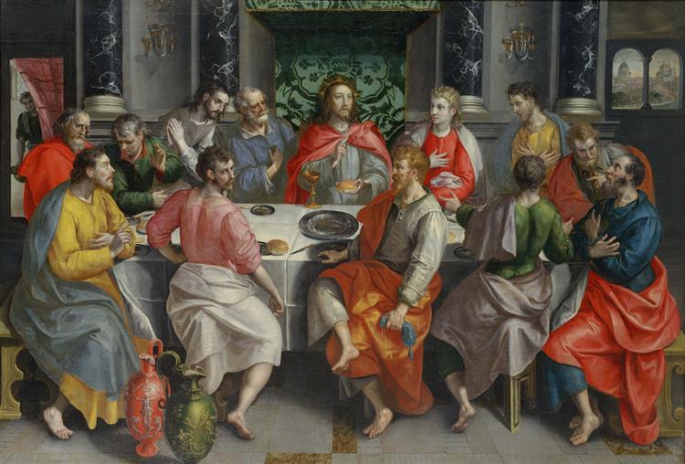 The Last Supper - Мартин де Вос