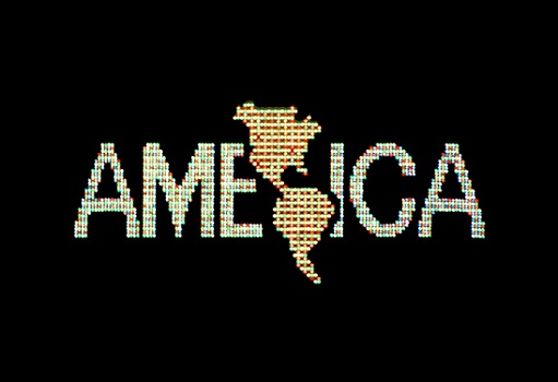 A Logo for America, 1987 - Alfredo Jaar
