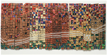 Communication Lines in 1004 Flats - El Anatsui