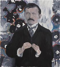 The Artist (Edvard Munch) - Enrique Martinez Celaya