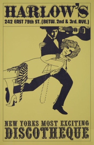 Yellow Harlows Poster, 1967 - 1968 - Jerry W. McDaniel