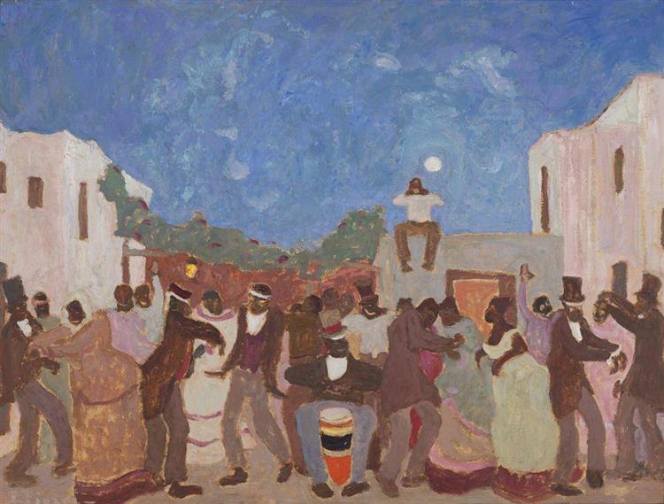 Candombe, c.1925 - Педро Фигари