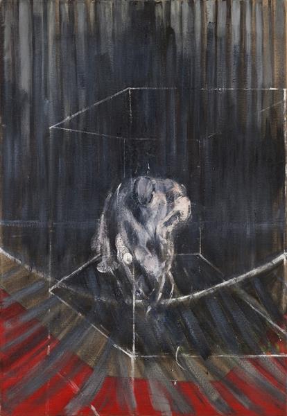 Crouching Nude, 1951 - Francis Bacon