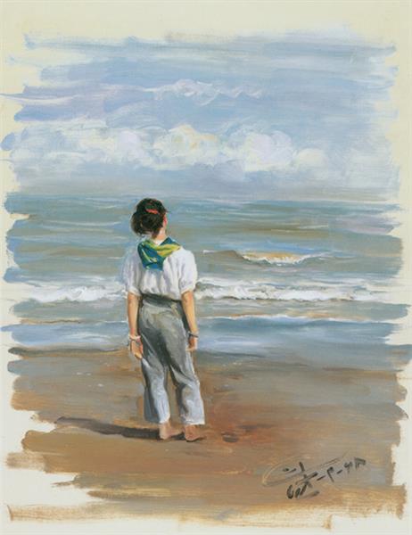 The Girl and the sea, 1989 - Morteza Katouzian