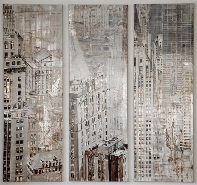 Triptych I, New York from the Top, 2014 - Pietropoli Patrick