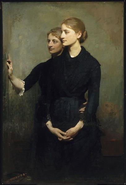 The Sisters, 1884 - Abbott Handerson Thayer