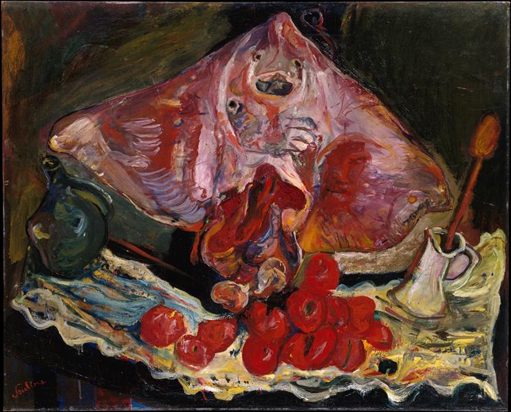 Still Life with Rayfish, 1924 - Хаим Сутин