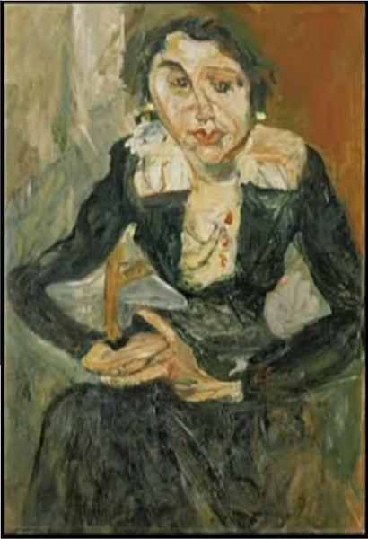 The Green Dress, 1921 - 1922 - Chaïm Soutine