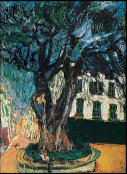Tree of Vence, 1929 - Хаим Сутин