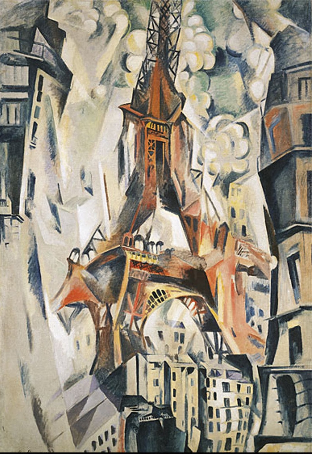 la tour eiffel robert delaunay analyse