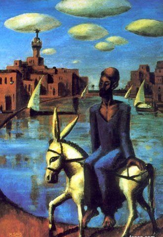 The Donkey Rider, 1927 - Mahmoud Saiid