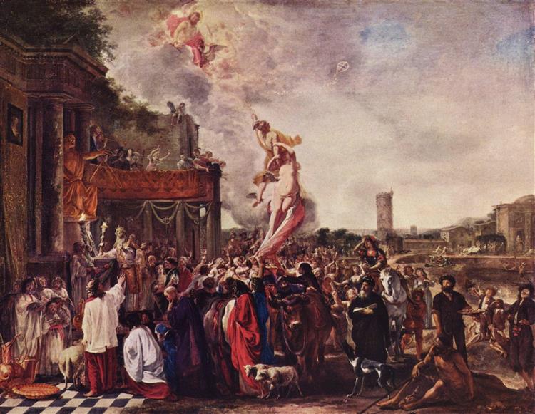 Die Entführung Des Glücks, 1651 - Nikolaus Knüpfer