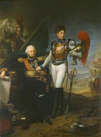 General Baston De Lariboisière and His Son Ferdinand - Антуан-Жан Гро