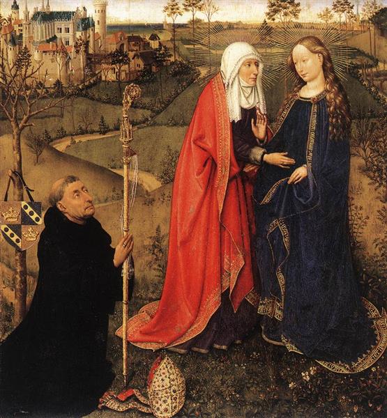 Visitation, c.1435 - Jacques Daret