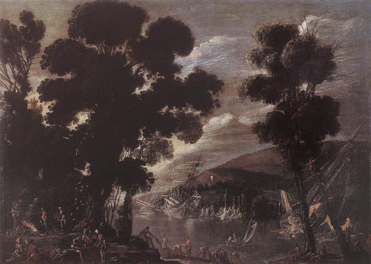 The Coral Fishers, 1622 - Agostino Tassi