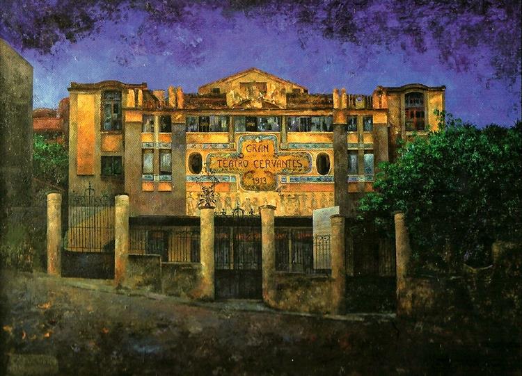 Night at the Cervantes Theater in Tangier, 2001 - Consuelo Hernández