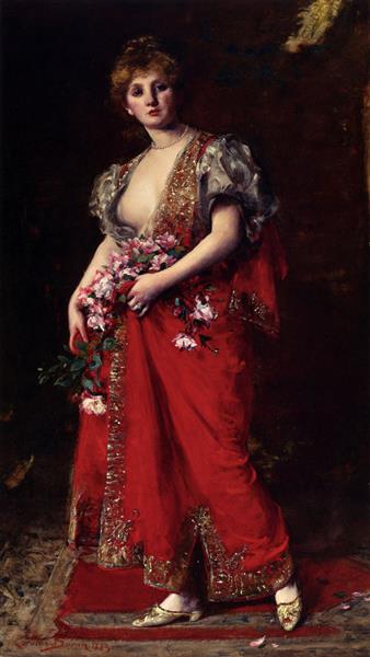 La Fille De L'Emir, 1883 - Каролюс-Дюран