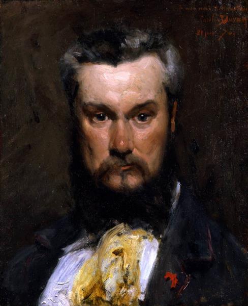Portrait of Hector Hanoteau, 1870 - Émile Auguste Carolus-Duran