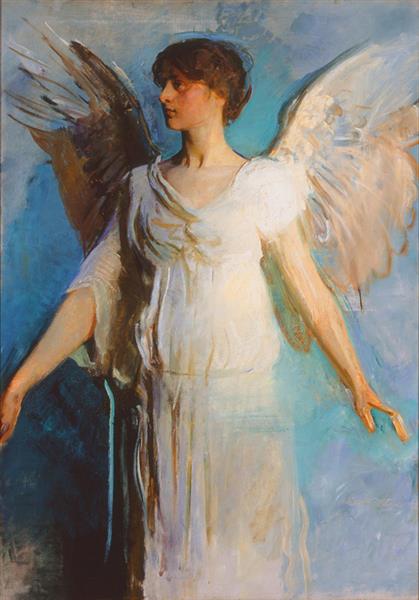 An Angel, 1893 - Эббот Хэндерсон Тайер