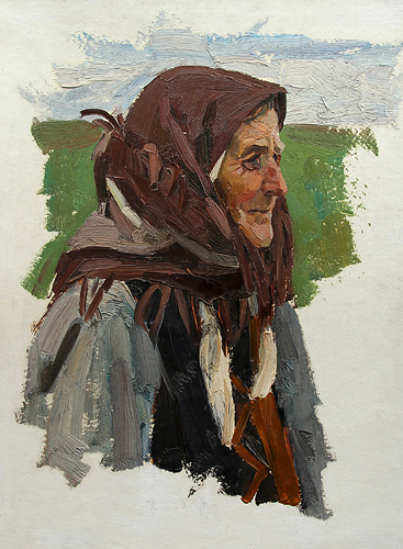 Grandma, c.1970 - Виктор Васильевич Шаталин