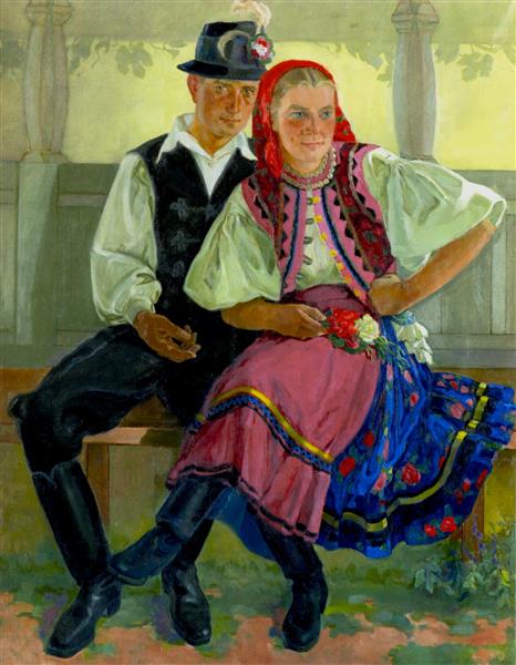 Engaged, 1953 - Адальберт Михайлович Эрдели