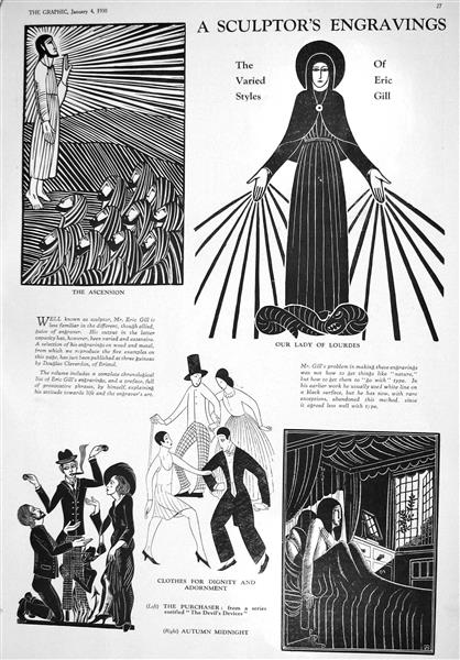 The Graphic, 1930 - Эрик Гилл
