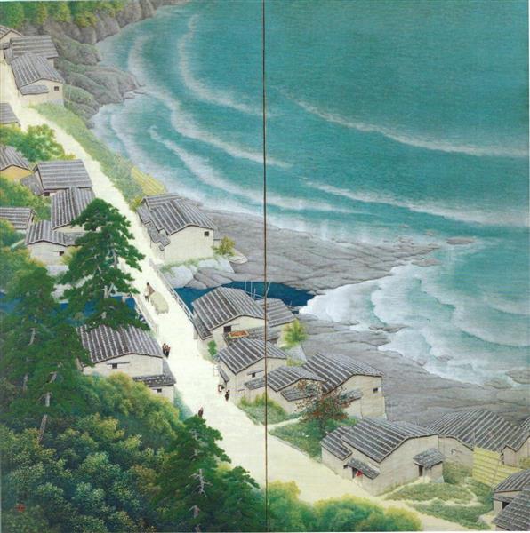 Coastal Landscape, 1927 - 川瀨巳水