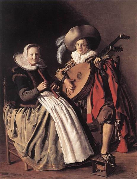 the Duet, 1630 - Ян Мінзе Моленар