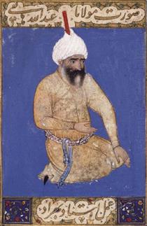 Portrait of the Poet Hatifi - Kamal ud-Din Behzad