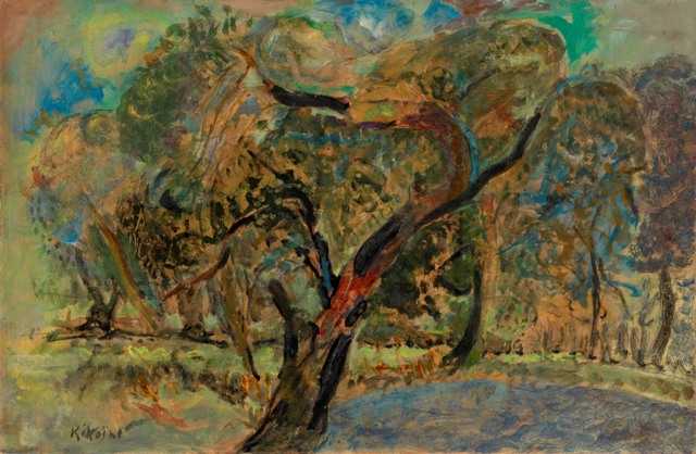 Landscape with a Tree - Михаил Кикоин