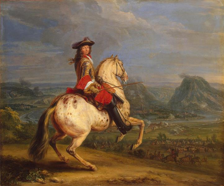 Louis Xiv at the Taking of Besancon, 1674 - Adam Frans van der Meulen