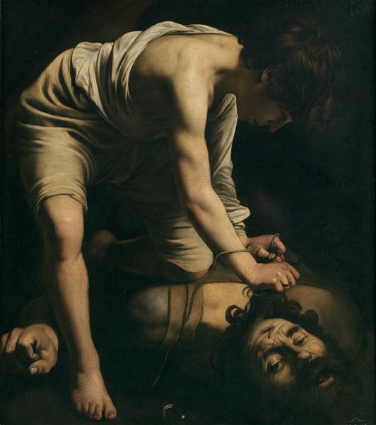 David and Goliath, c.1599 - Caravaggio