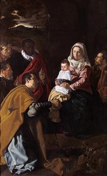 Adoração dos Magos - Diego Velázquez