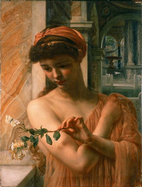 Psyche in the Temple of Love, 1882 - Edward Poynter