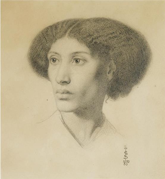 Fanny Eaton, 1860 - Симеон Соломон
