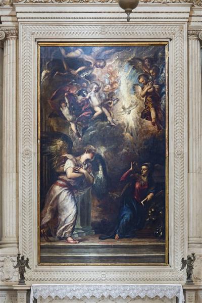 Annunciation, c.1564 - Tizian