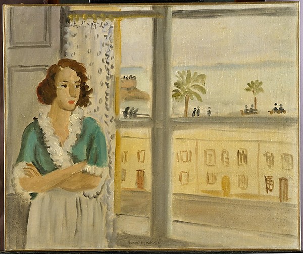 Дівчина біля вікна, 1921 - Анрі Матісс
