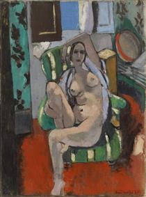 Odalisque with a Tambourine - Henri Matisse